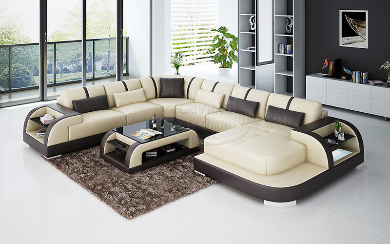 Colorful and Useful Leather Sofa Models
