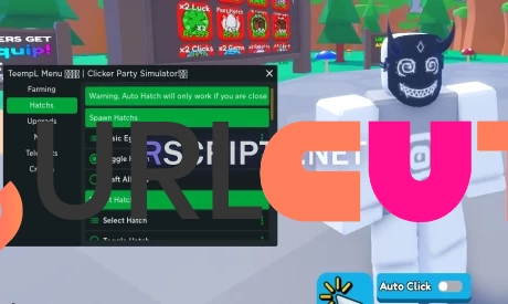 Clicker Party Simulator Script | Auto Farm & Auto Hatch